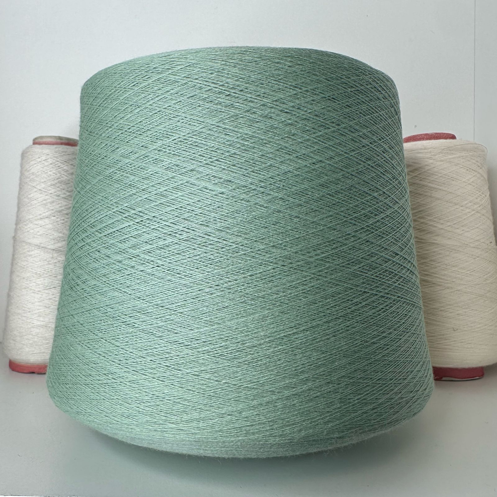 HARMONY - Tollegno 1900; 100% меринос; 2400м/100гр; col.373 green bay, цвет: мятный; S703