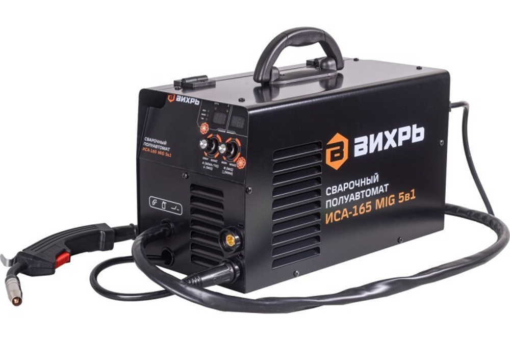 Сварочный полуавтомат ВИХРЬ ИСА-165 MIG 5в1 65/183