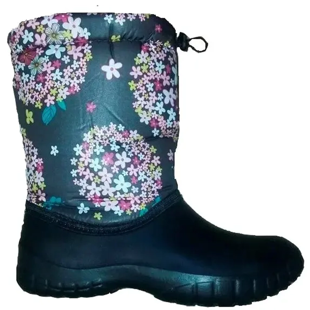 Сапоги зимние женские на кулиске, микс, р. 39/40