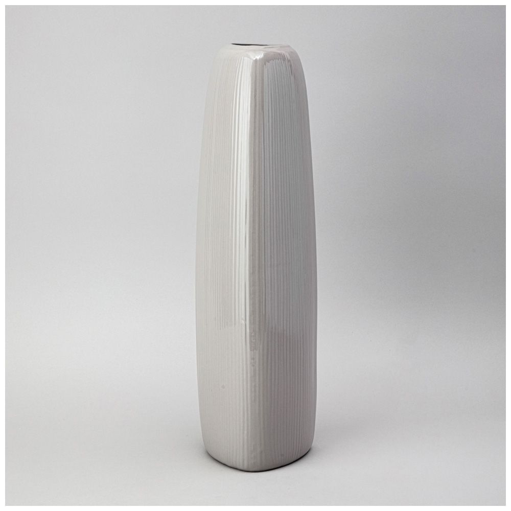 ВАЗА 13*13*49,3 СМ ЦВЕТ: СЕРЫЙ