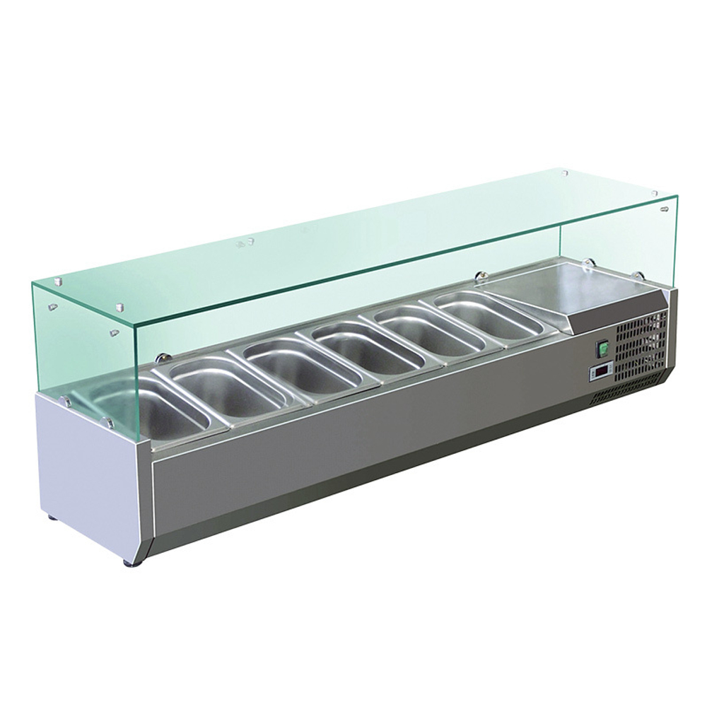 Витрина настольная Cooleq VRX 1500/380