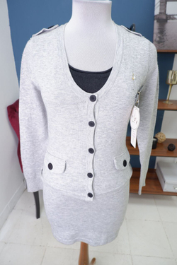 Платье Qianzhidu светлое 38 размер, новое