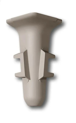 Угол внутренний для плинтуса 55мм "Деконика", 229 Дуб латте