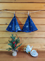 Полотенце кухонное, круглое, 2 шт, вафельное полотно