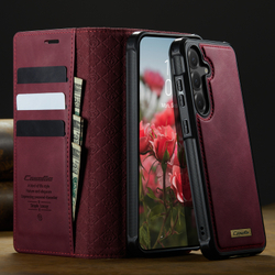 Чехол-кошелек CaseMe 2 in 1 MagSafe Samsung Galaxy S25+