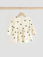 Лонгслив и легинсы в комплекте для малышей Next E66-478, Молочный