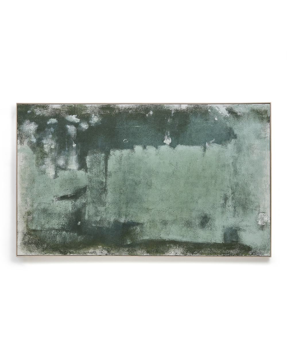 Selnar зеленая абстрактная картина 202 x 122 см