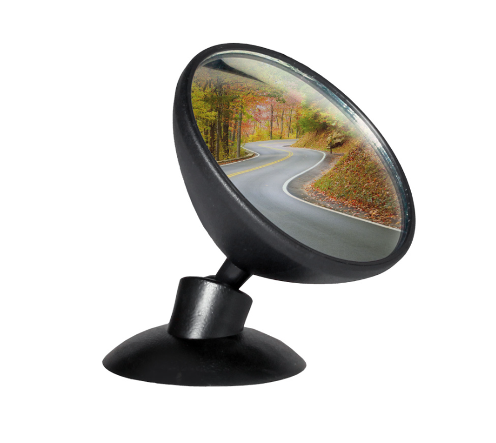 ЗЕРКАЛО САЛОННОЕ НА ПРИСОСКЕ КРУГЛОЕ D88 ММ