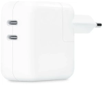 Сетевое зарядное устройство Apple 35W Dual USB-C Port (белый) (MNWP3)