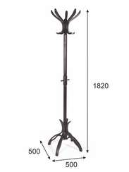 Вешалка напольная В 12Н венге