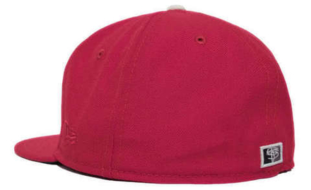 Бейсболка New Era Sneaktip Script Lock Up красная