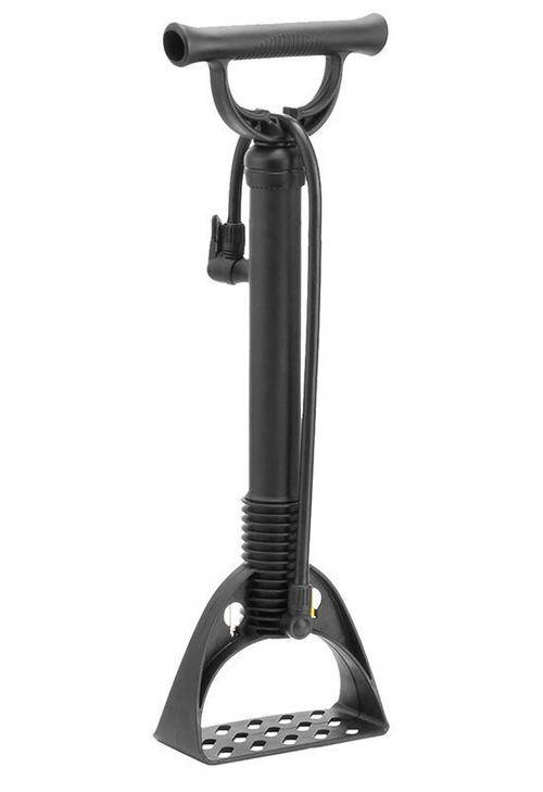 Насос напольный GF-04 пластик. 11бар/160PSI универсальный гол-ка на шланге игла черный GIYO