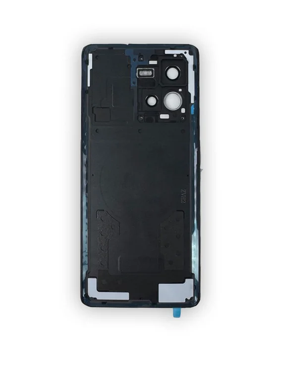 Задняя крышка для  Iqoo 10 Pro черная (Black) со стеклом камеры