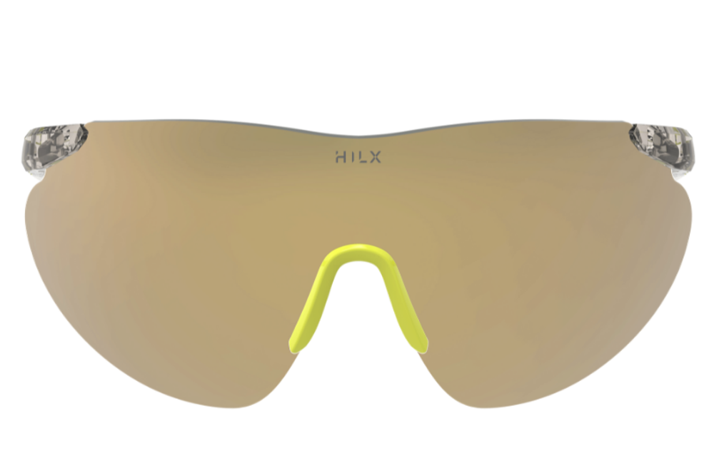 Спортивные очки HILX Domain Shiny Crystal Khaki / Gold Lens