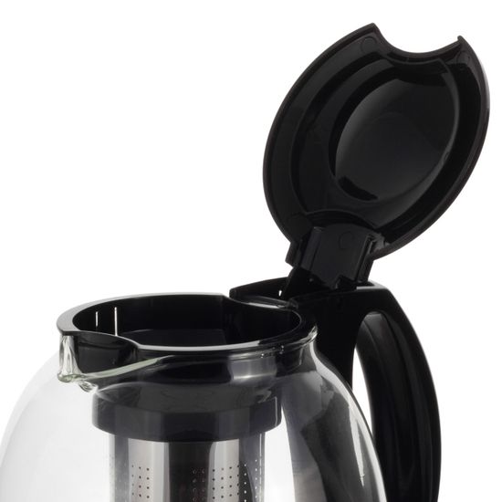 Стеклянный заварочный чайник 1100 мл. Kamille KM 0779M со съемным ситечком