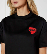 Футболка HEARTS Karl Lagerfeld - черный(A1W17074)