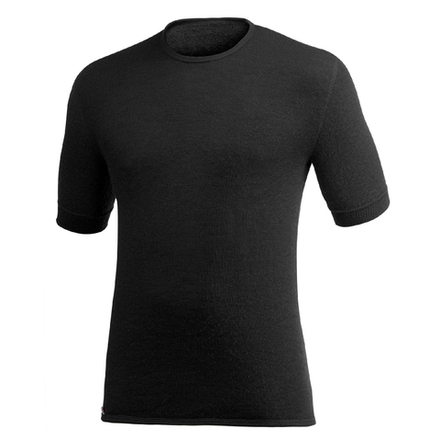 Футболка Woolpower с короткими рукавами, плотность 200 г/м2, артикул 7102, цвет Черный