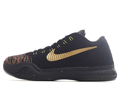 Kobe 10 black and gold outlet