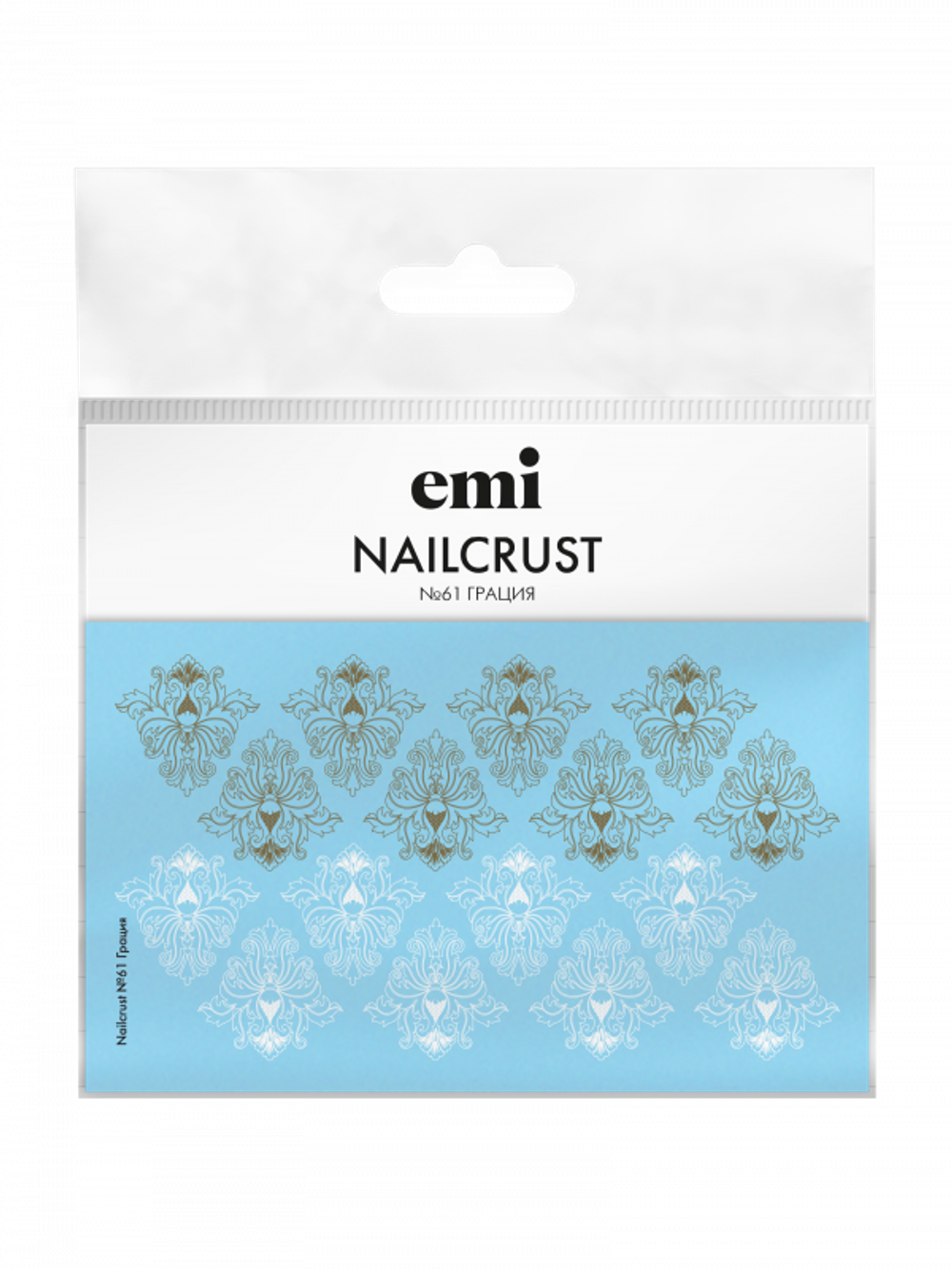 NAILCRUST Трафареты-слайдеры №61 Грация