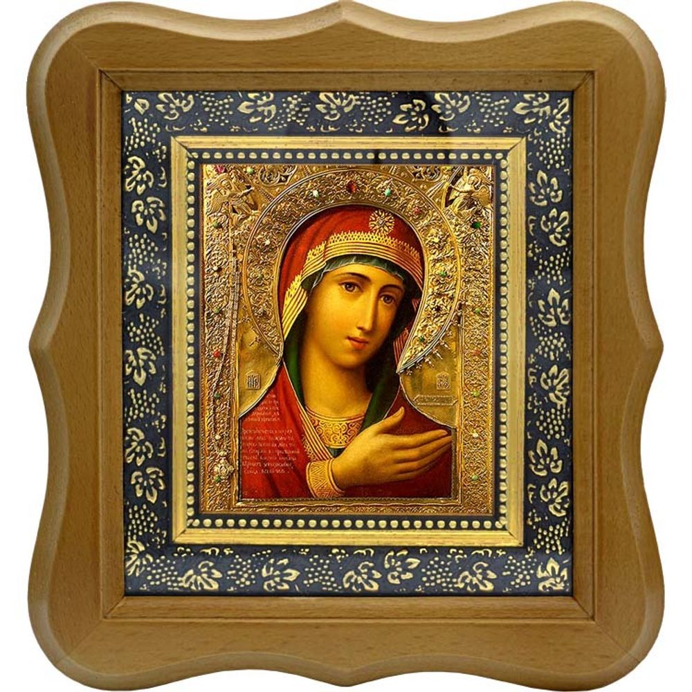 Икона Божьей Матери "Скоропослушница" на холсте. Невский список.