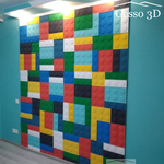 Гипсовая 3D панель Конструктор