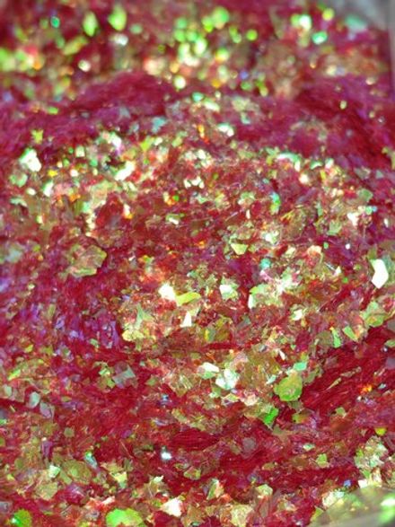 Хлопья - слюда 88709 Рубиновое золото - для литья изделий и творчества