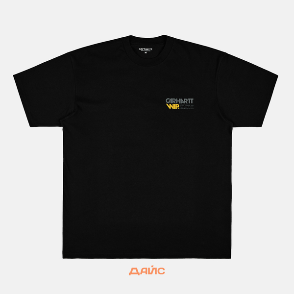 Футболка мужская Carhartt WIP Contact Sheet артикул:I033178_black - купить в магазине Дайс