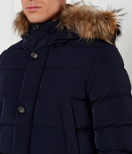 Пуховая куртка PARKER Hetrego - темно-синий(8N436M F)