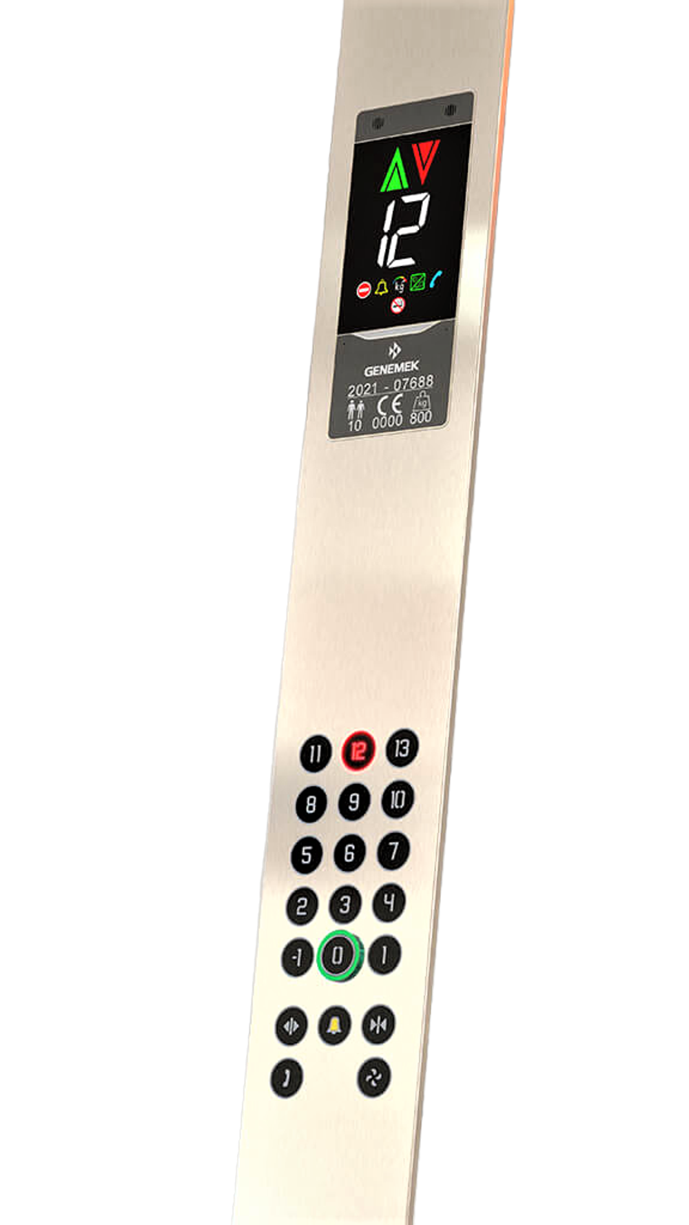 Панель  приказа AVOX  MEGA7  9335.M7VS GENEMEK.