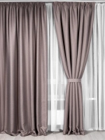 Комплект штор на шторной ленте 200х260 см - 2 шт