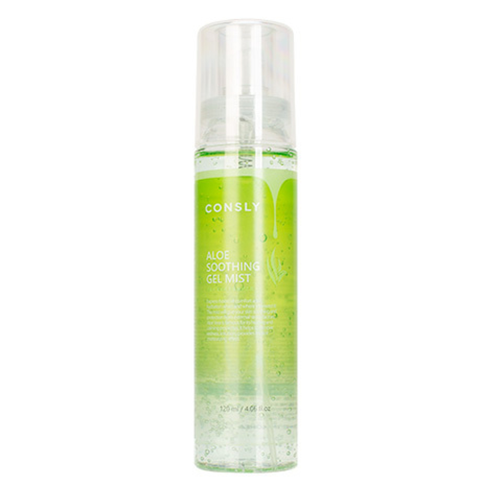 Успокаивающий гель-мист для лица с экстрактом алоэ вера Consly Aloe Soothing Gel Mist 120мл