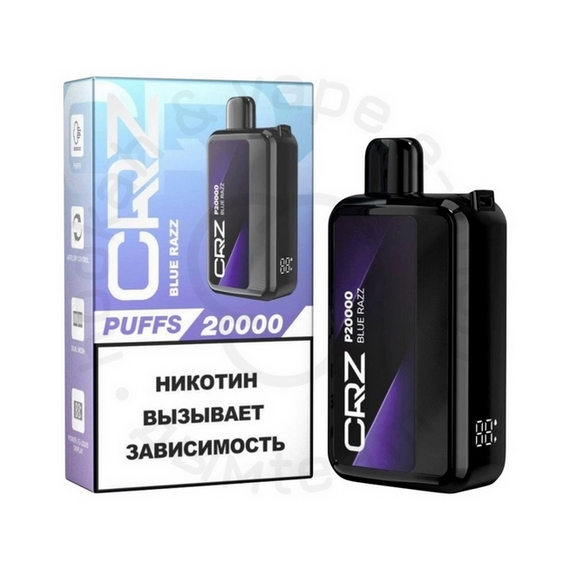 Одноразовая ЭС CRZ 20 000 &quot;Блю Разз&quot; (Blue Razz) (M)