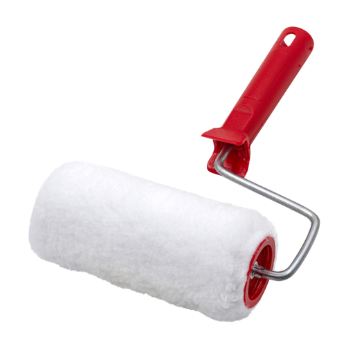 04-2-002 Валик малярный с рукояткой "Меховой" ось 6мм D48мм  250мм