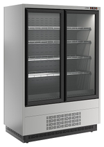 Горка морозильная Carboma FC 20-07 VL 1,0-1 версия 2.0 Standard 0300 (фронт X5L, бок металл) 9006-9005