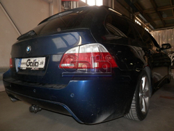 Фаркоп оцинкованный Galia B022C для BMW 5-Series E60 седан / E61 универсал 2003-2010(паспорт и сертификат в комплекте)(без электрики)