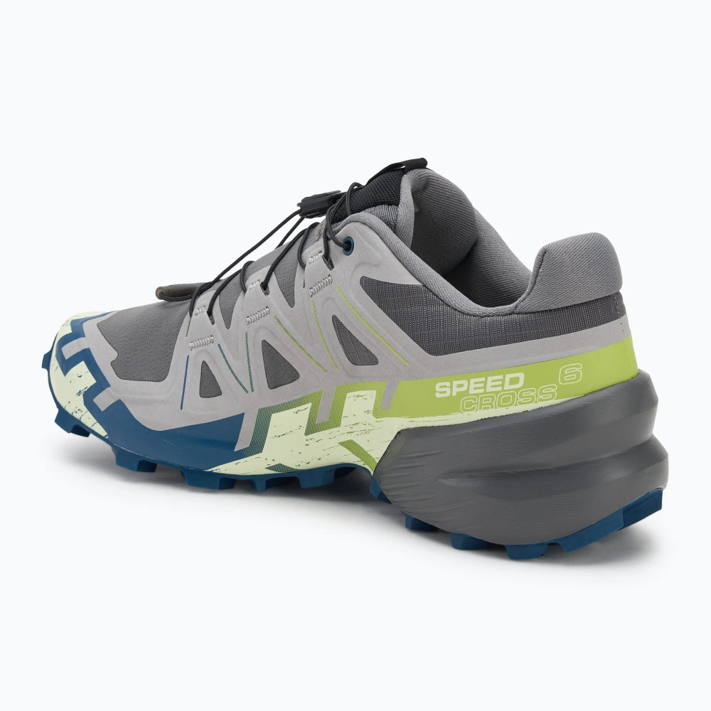 Кроссовки для бега Salomon Speedcross 6 castlerock/lime cream/poseidon