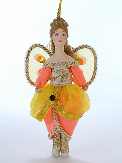 Кукла-подвеска сувенирная фарфоровая Фея цветов