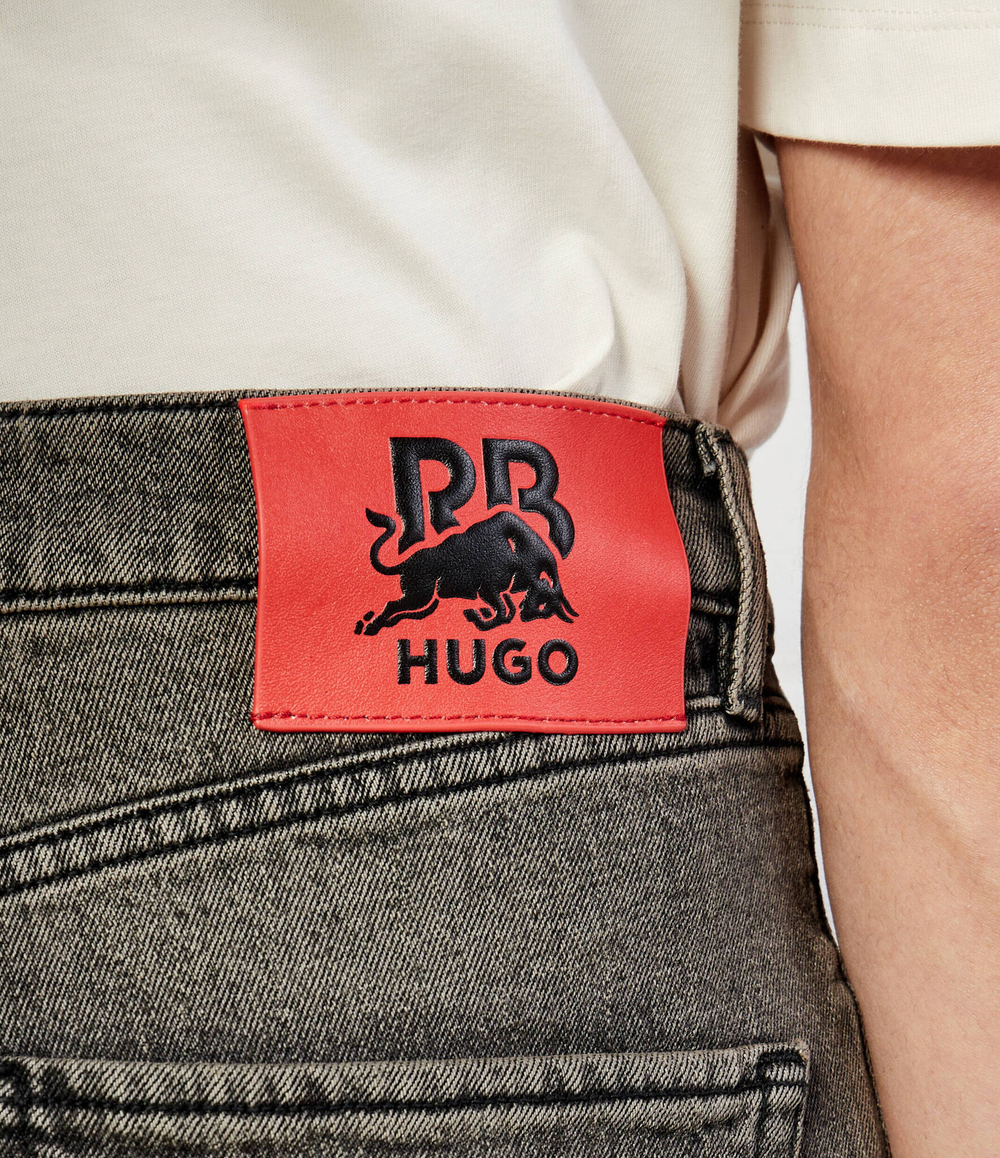 Джинсы HUGO X RACING BULLS HUGO - серый(50534633)
