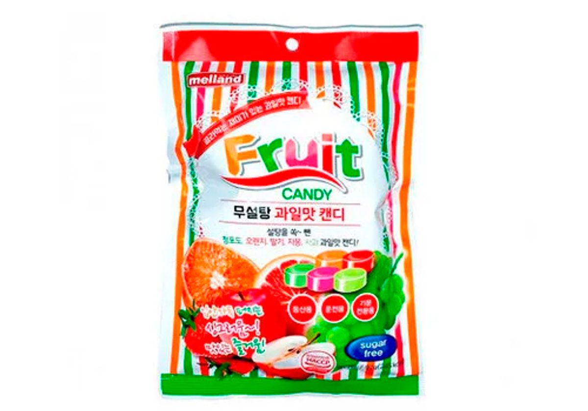 Карамель Candy Melland Fruit ассорти, 92г