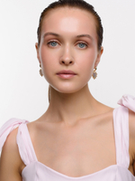 Серьги "Heart ball" Gold