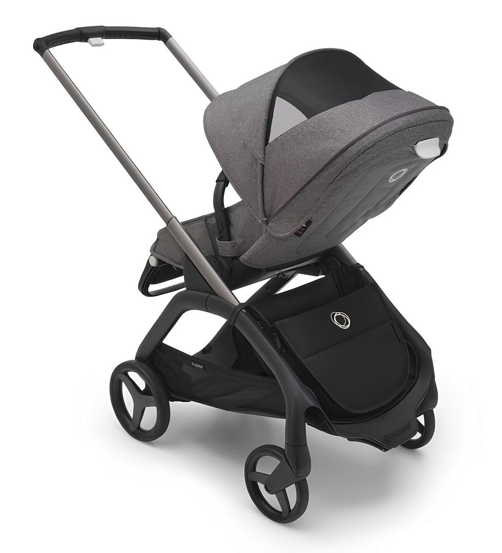 Прогулочная коляска Bugaboo Dragonfly complete Graphite/Grey Melange-Grey Melange