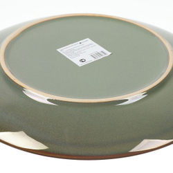 Тарелка обеденная, керам, 26 см, кругл, Verde зеленый, Daniks ST2155-2