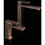 Смеситель для раковины Boheme Qubic 472-BRB Brushed Bronze