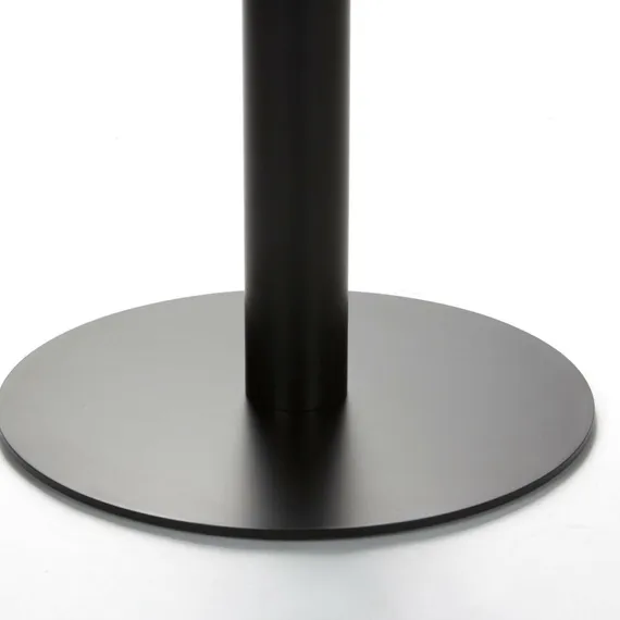 Барный стол Calgary Ø60х110 см, черный меламин