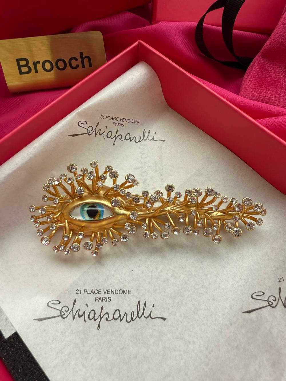 Брошь Schiaparelli