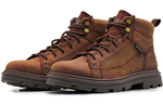 CAT Modulate WP Collection Slip Resistant Ankle Length Outdoor Boots Men"s Brown