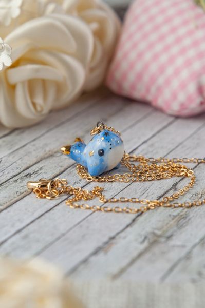 Кулон из фарфора «Кит», Беларусь