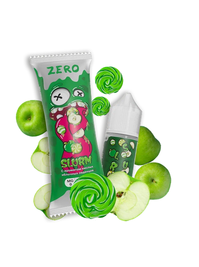 Жидкость (М) Slurm Zero (27 мл, 0 мг) Acid Apple