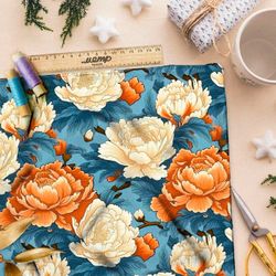 Ткань премиум дюспо бархатная роза