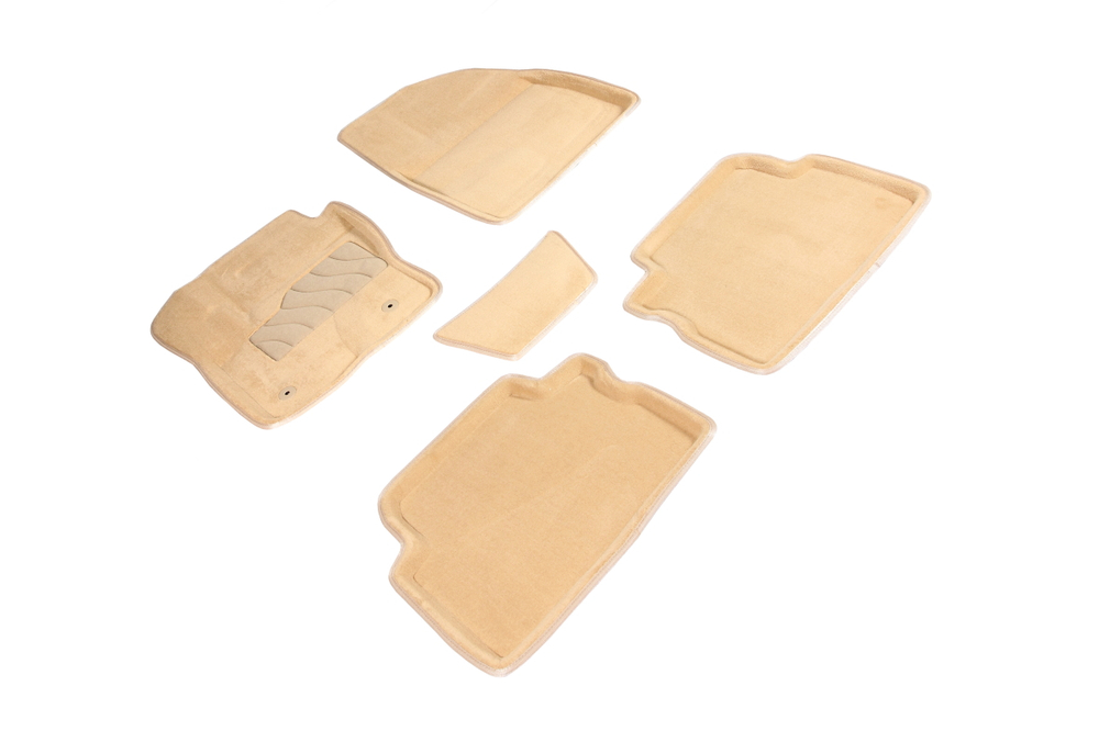 3D коврики для Ford Kuga II (круглый крепеж) 2013-2016 Seintex.85796